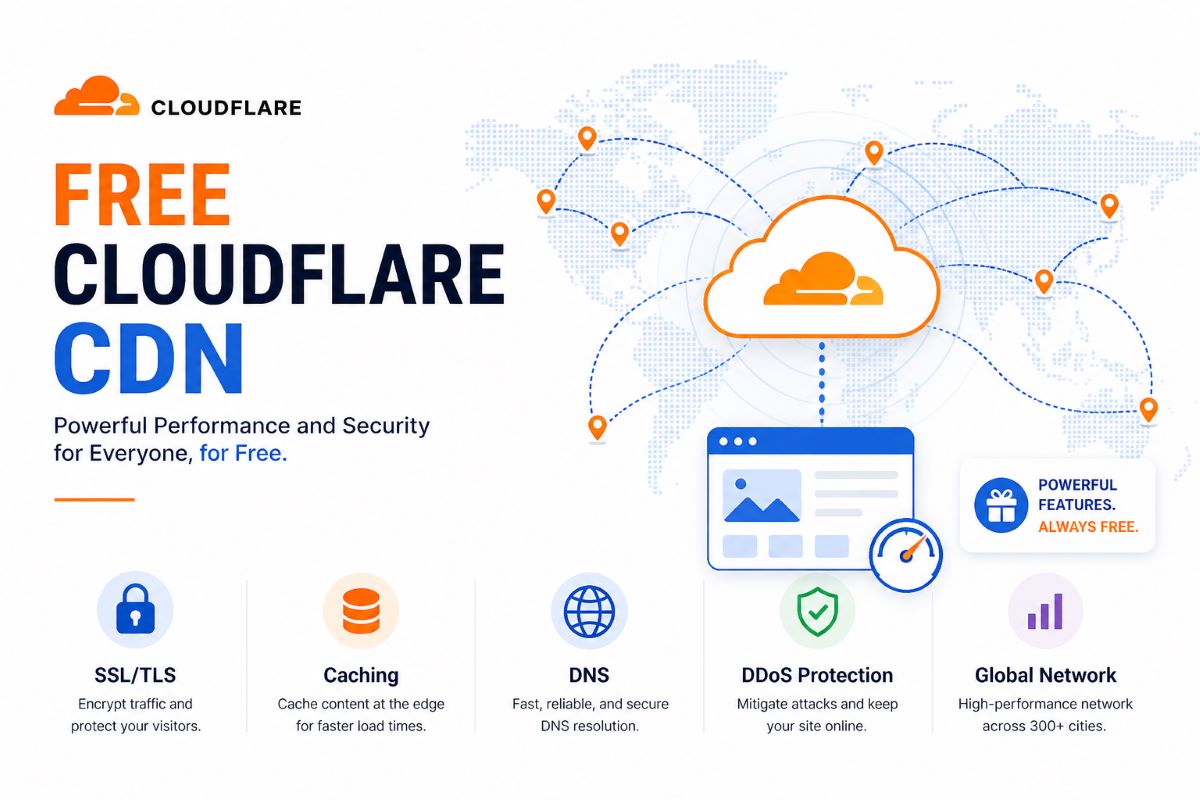 Cloudflare CDN ฟรี ทำอะไรได้บ้าง? รวมฟีเจอร์เด็ดที่หลายคนยังไม่รู้! Cloudflare CDN ฟรี ทำอะไรได้บ้าง? รวมฟีเจอร์เด็ดที่หลายคนยังไม่รู้!